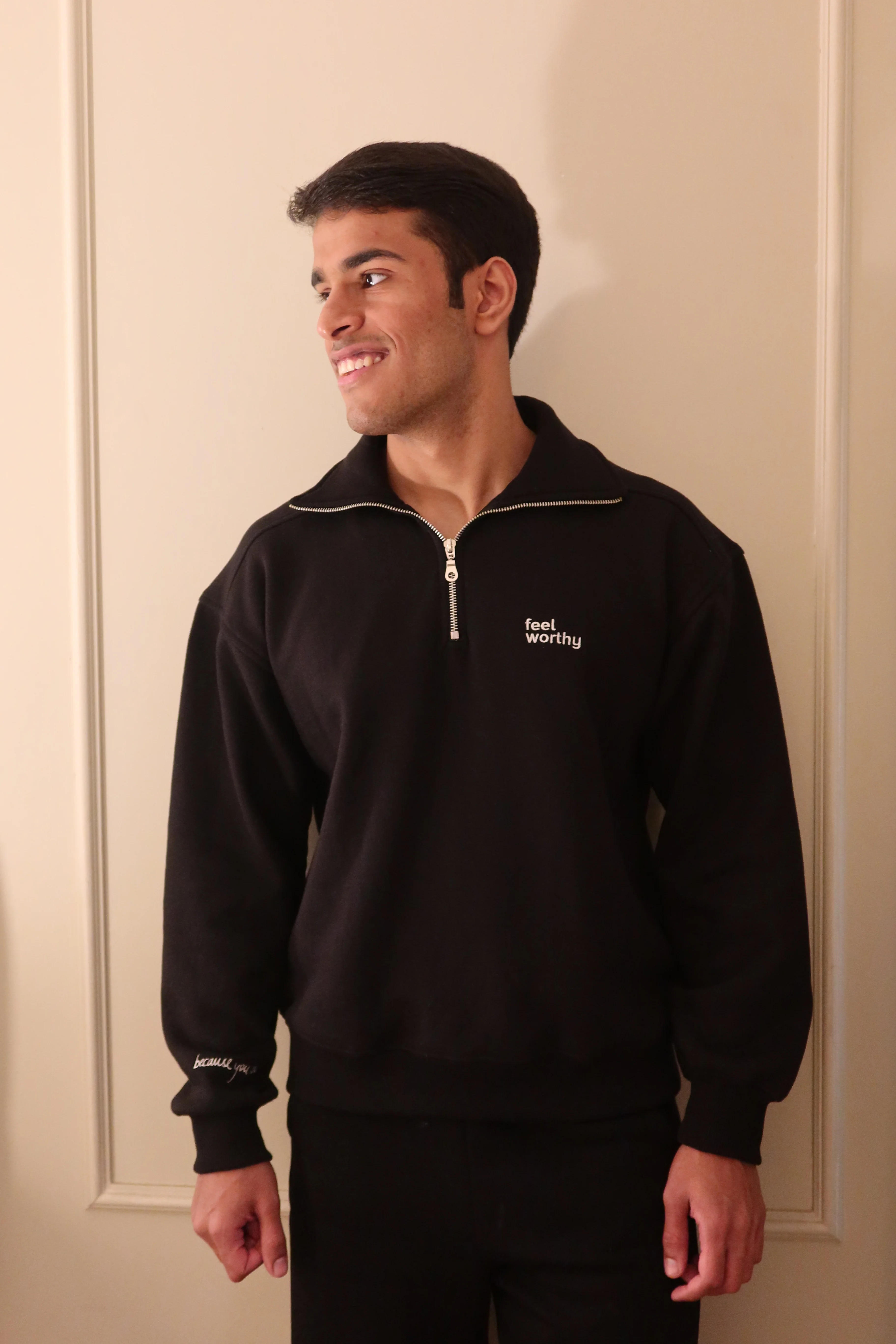Feel Worthy Zip Sweatshirt - Image 5