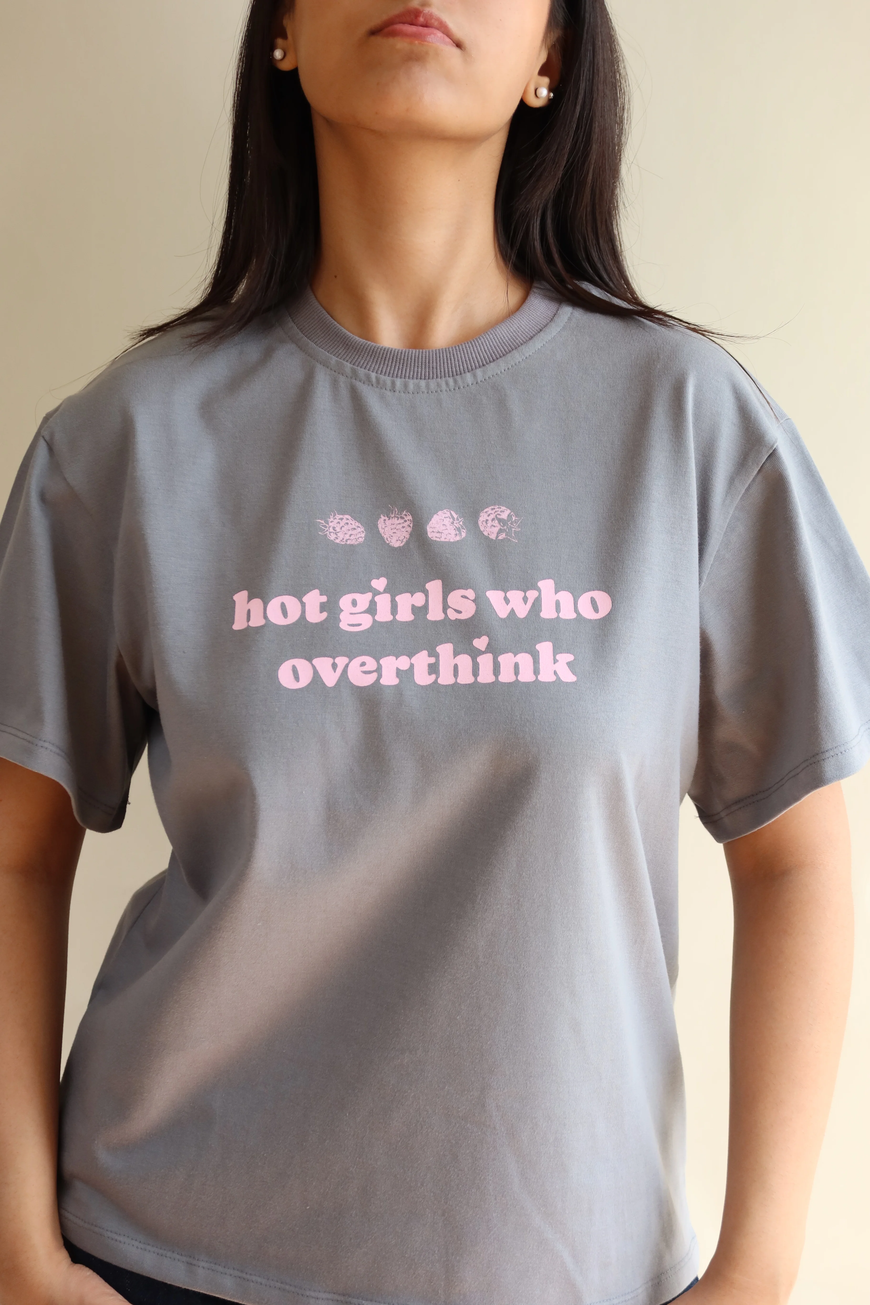 Hot Girls Who Overthink T-Shirt - Image 2