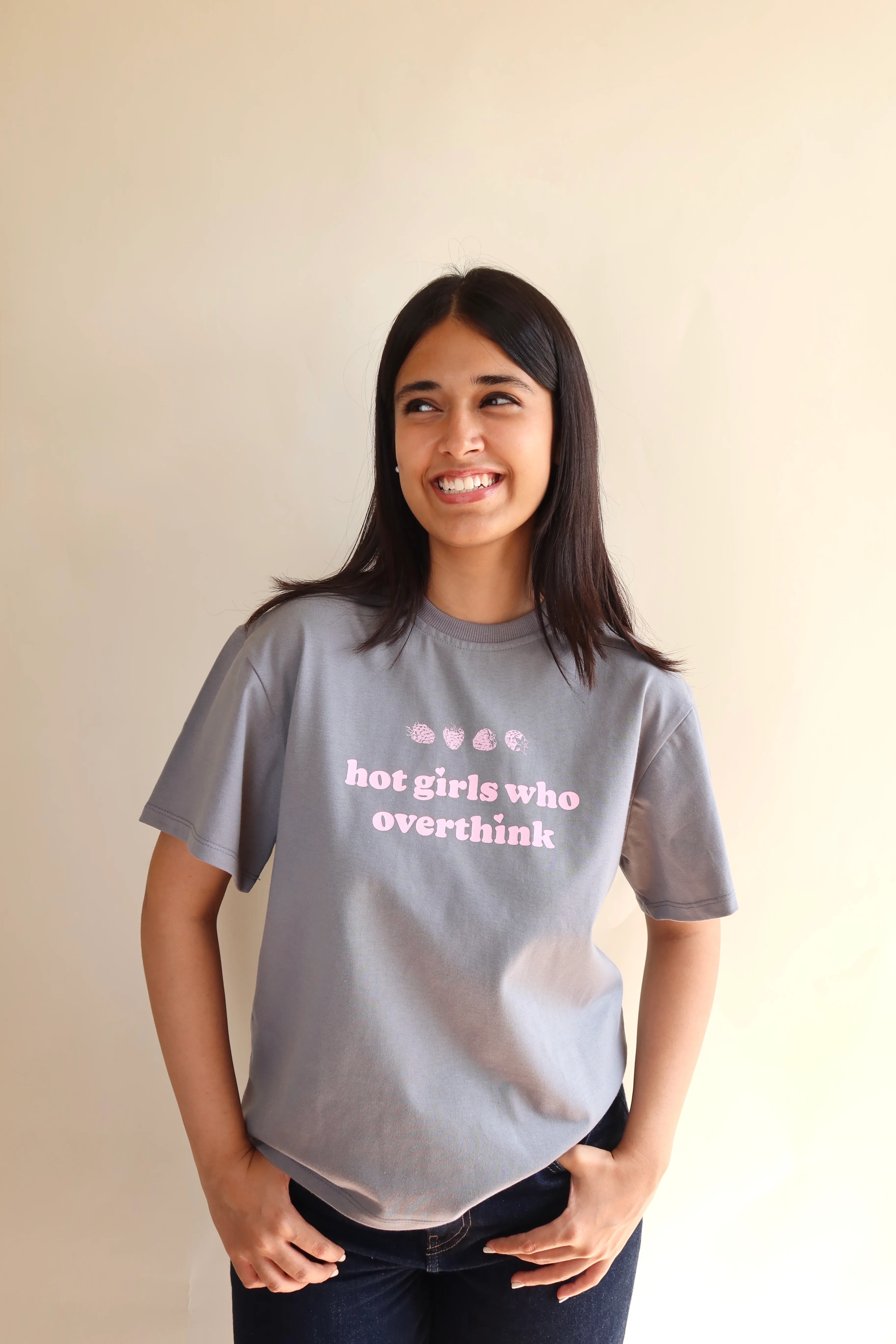 Hot Girls Who Overthink T-Shirt - Image 4