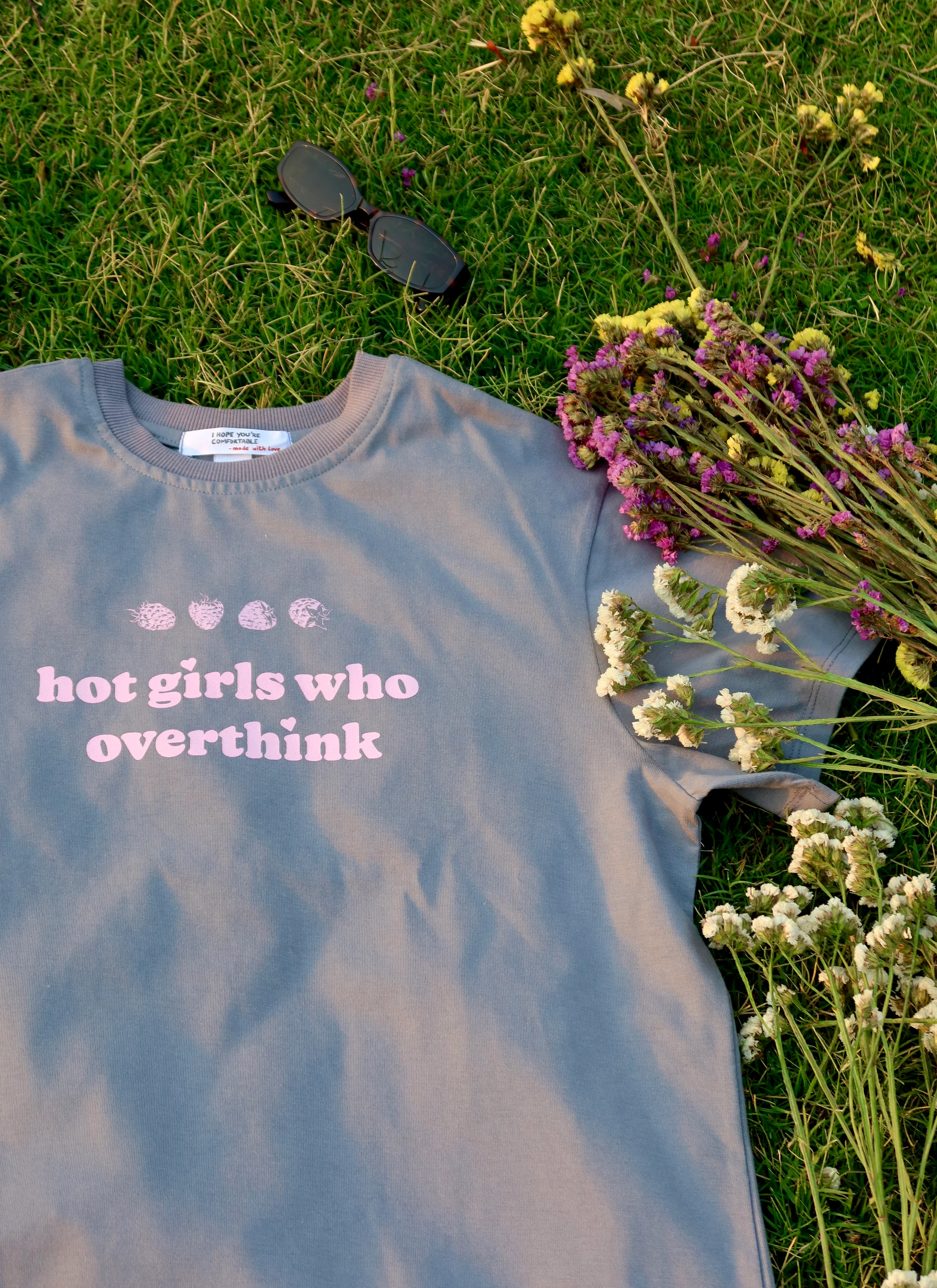Hot Girls Who Overthink T-Shirt - Image 5