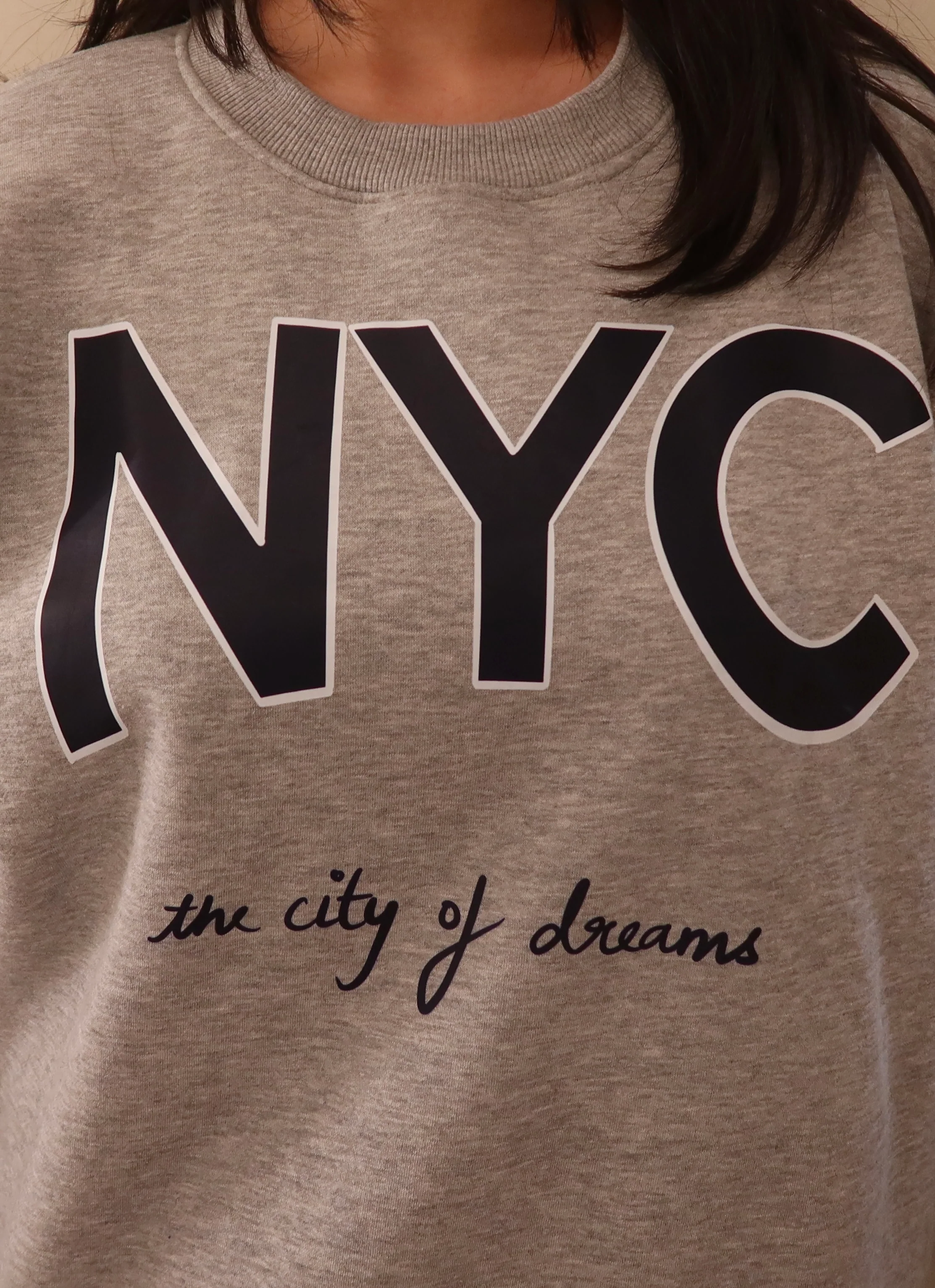 Oversized New York Sweatshirt - Image 4