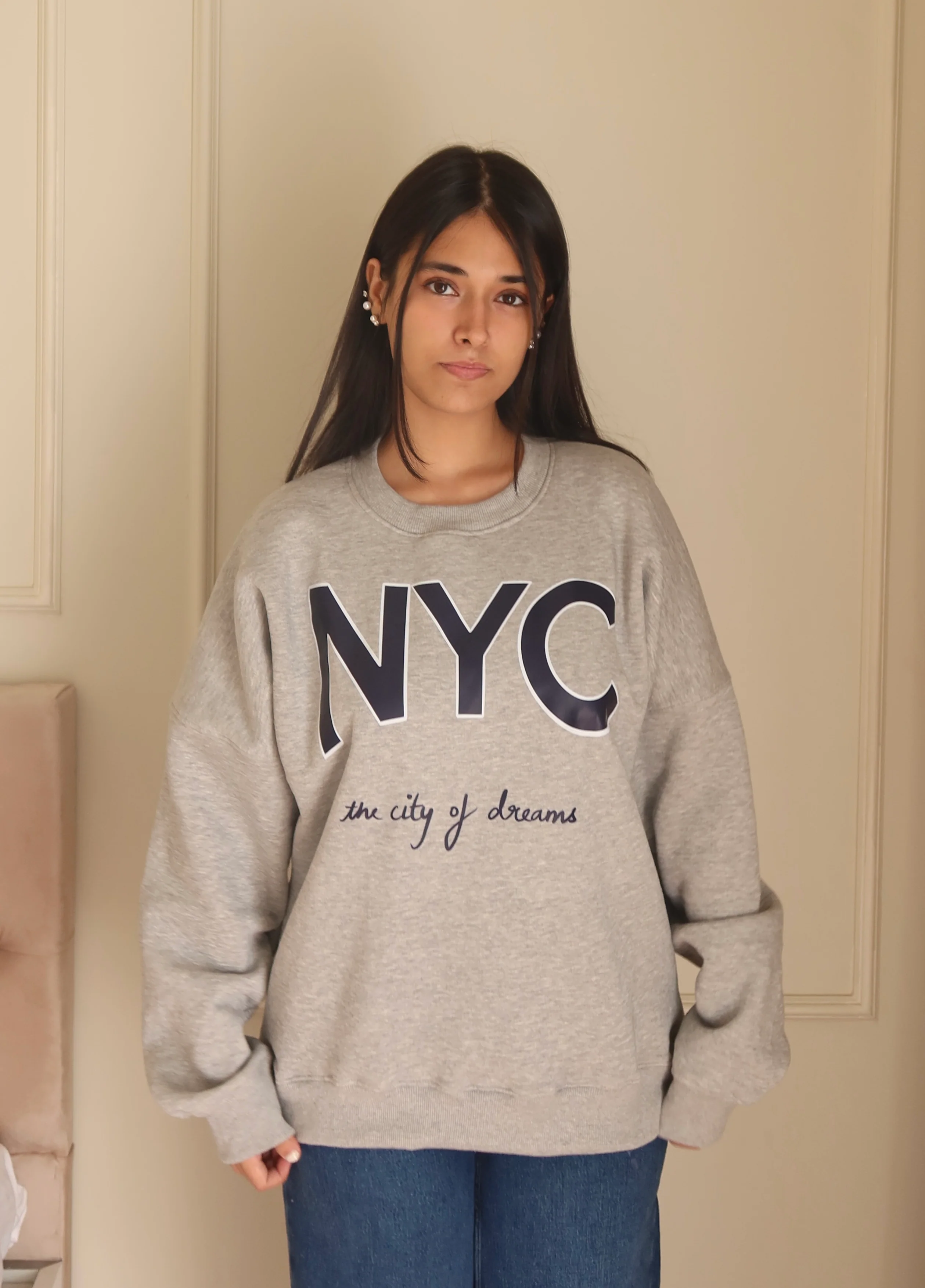 Oversized New York Sweatshirt - Image 6